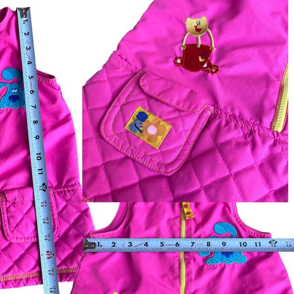 Viacom Nickelodeon Nick Jr. Blue's Clues Jumper Dress Kids Sz 3T - Picture 3 of 8